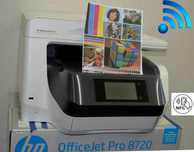 HP 8720: Цветной Принтер/сканер/копир  с АПД +Wifi+LAN. Гарантия!