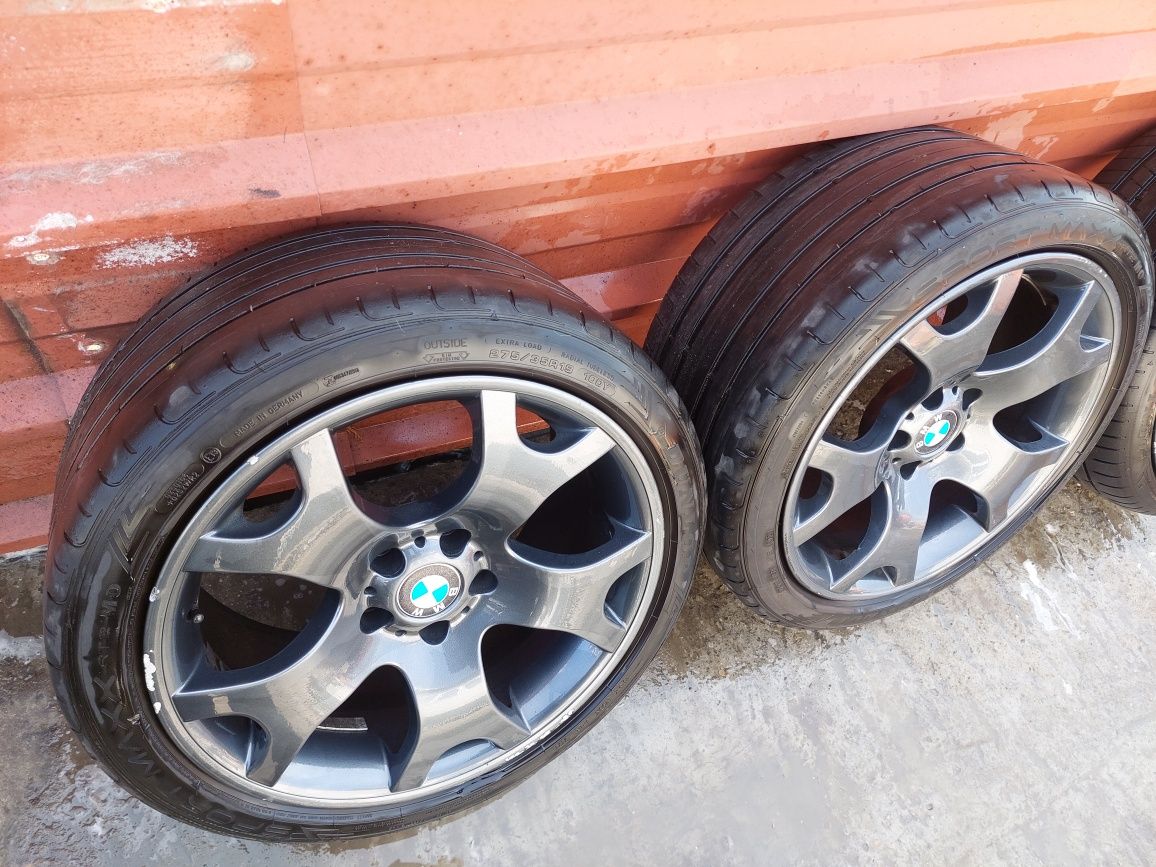 Alufelgi 19 Cali  Styling 63 BMW X5 E60 Opony Dunlop 21r