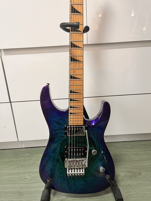 Gitara Jackson Dinky DK2M Eerie dess swirl japan seymour dumcan gotoh