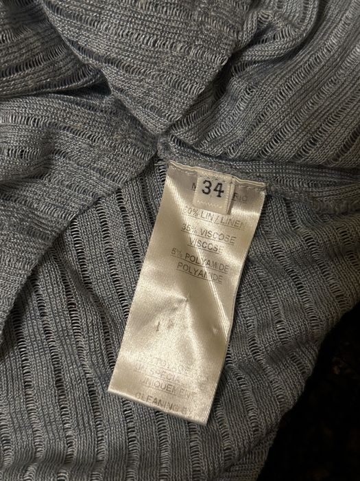 Блакитна кофтинка від бренду Balmain | оригінальна