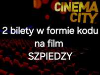 2 bilety do kina na film SZPIEDZY