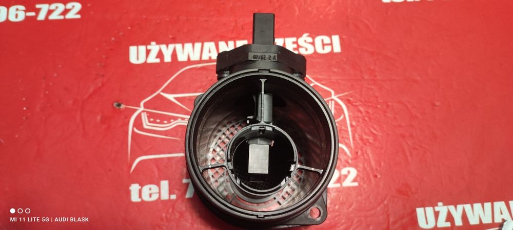 Przepływomierz Masowy Powietrza Bosch Audi A3 8L 1.9 130 Lift