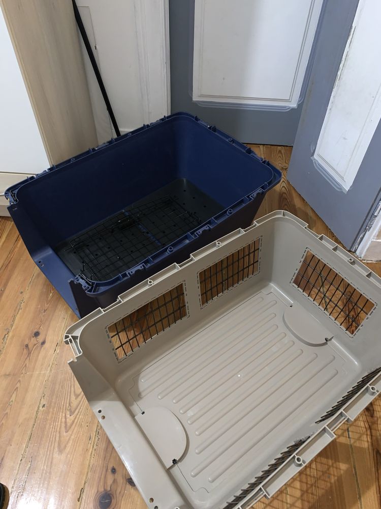 caixa de transporte animal porte médio/grande