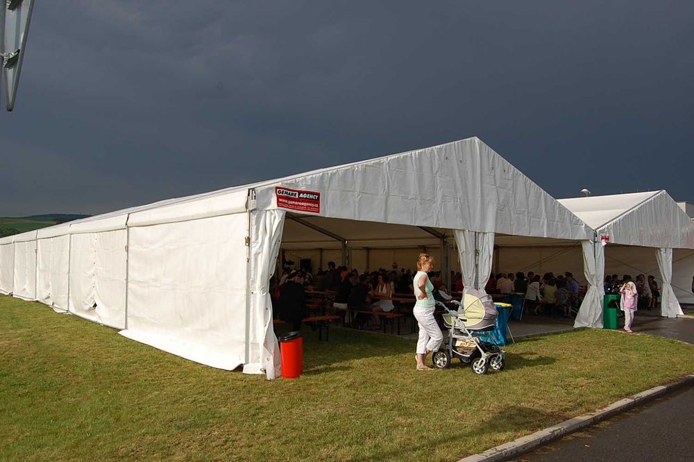 Hala namiotowa 10x25m, Pol-Plan, hala imprezova, hala magazynowa