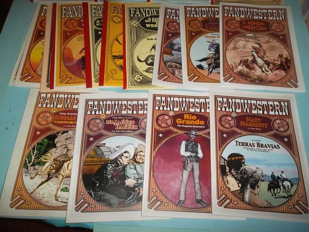 "Fandwestern" : O fanzine do fanático da BD de Western. Nº 1 a 20