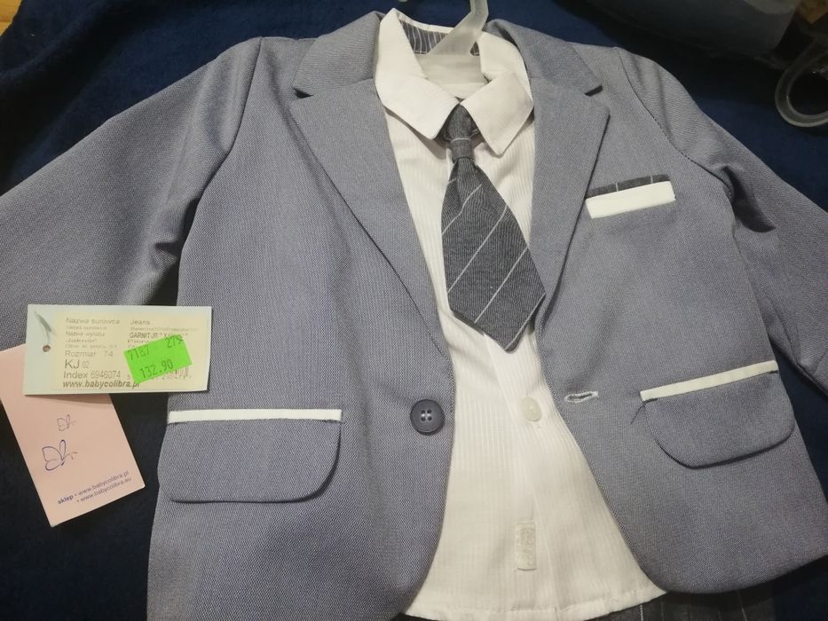 Eleganckie ubranko do chrztu