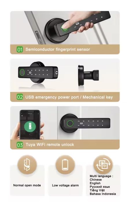 Fechadura inteligente tuya