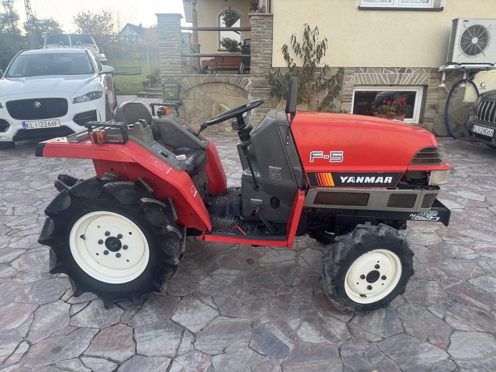 Traktorek 4x4 Yanmar F5 japoński 15KM traktor ciągnik 14900zł netto