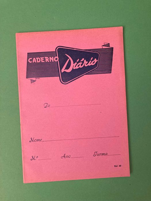 Raros Cadernos Escolares Cadernos Diários Anos 60