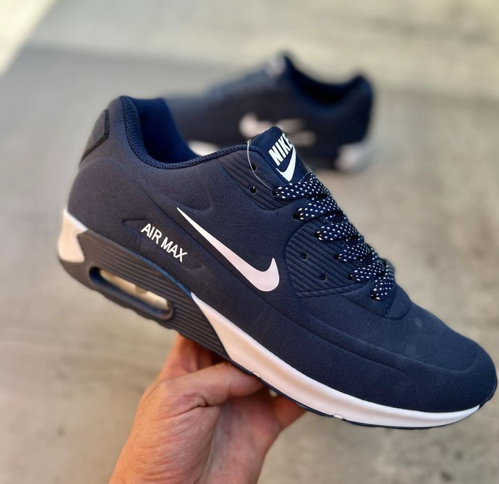 Obuwie sportowe Nike Air Max 90 męskie niebieskie modne sneakers 41-46