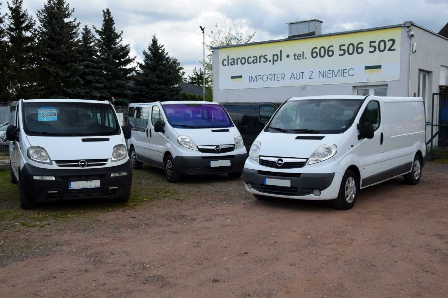 Opel VIVARO LONG 3os. 2011 Lift 2.5 146KM Klima Czujniki Tempomat Hak