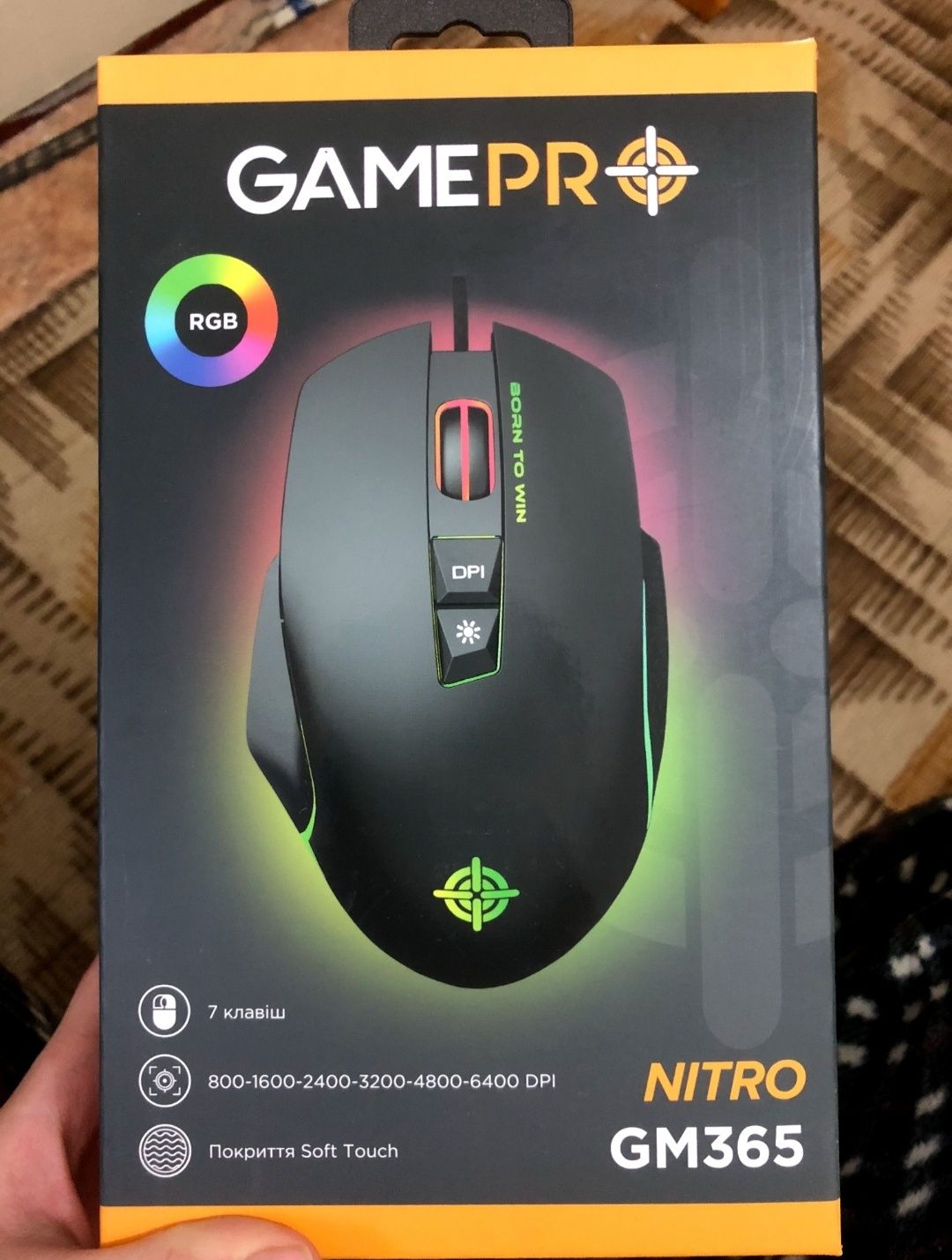 Мишка GamePro Nitro GM365