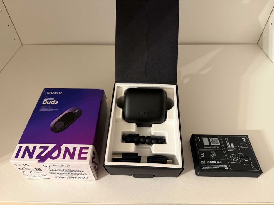 Fones de ouvido Sony Inzone Buds como novos