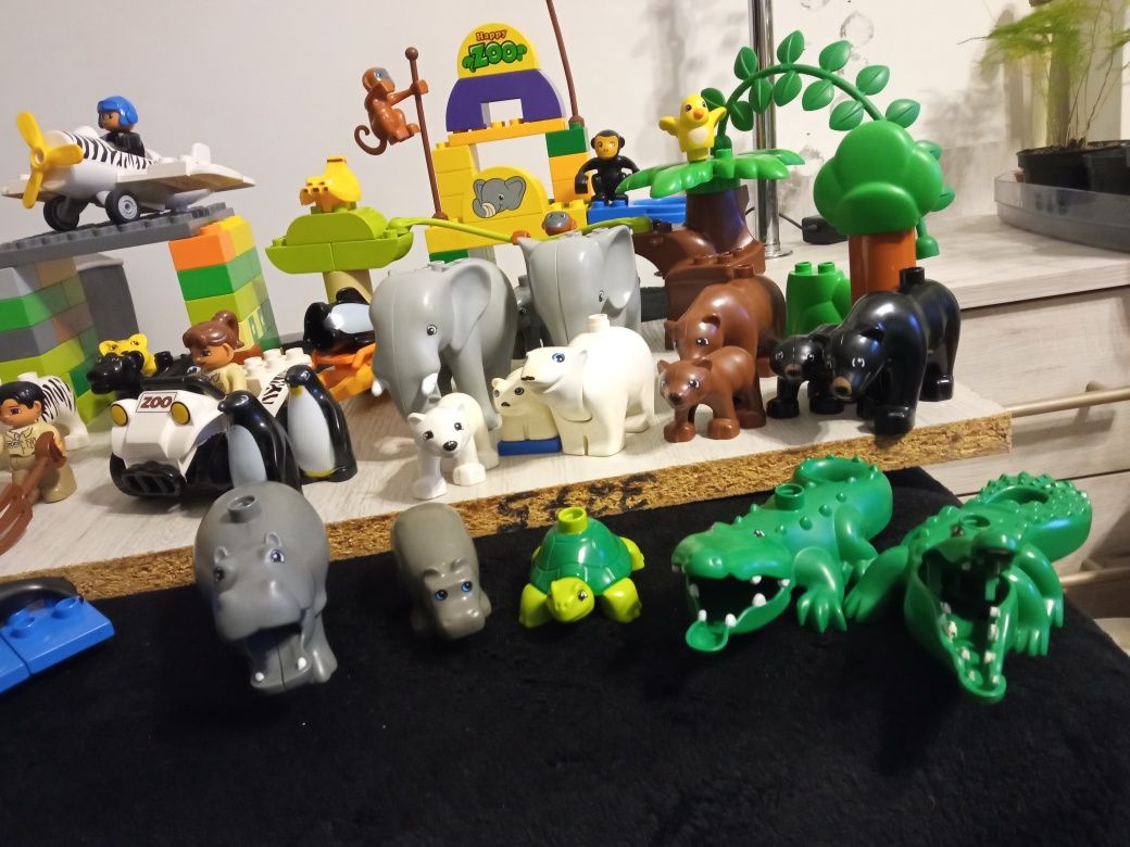 Lego Duplo zestaw Zoo XXL - 60 zwierzątek