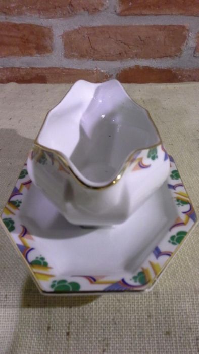 Porcelana PHOENIX CHINA, Sosjera Art Deco, Checho-Slovakia