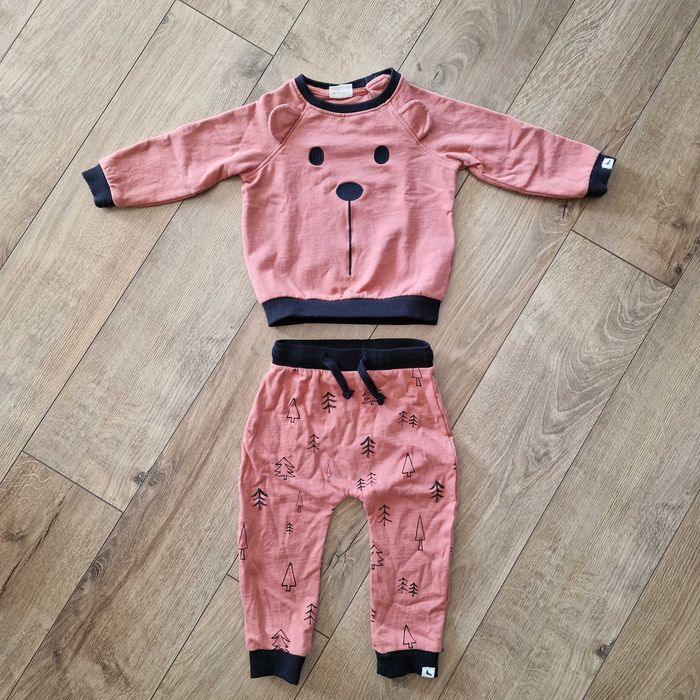 Dres Turtledlove komplet dresowy miś bawełna organiczna 86