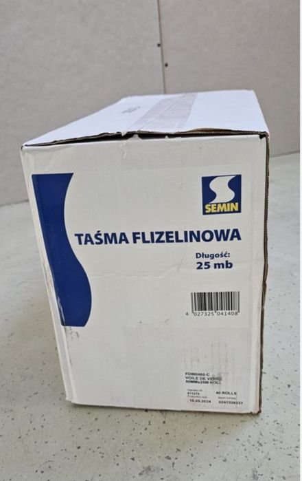 Taśma fizelinowa do łączenia płyt G/K fizelina 40 szt