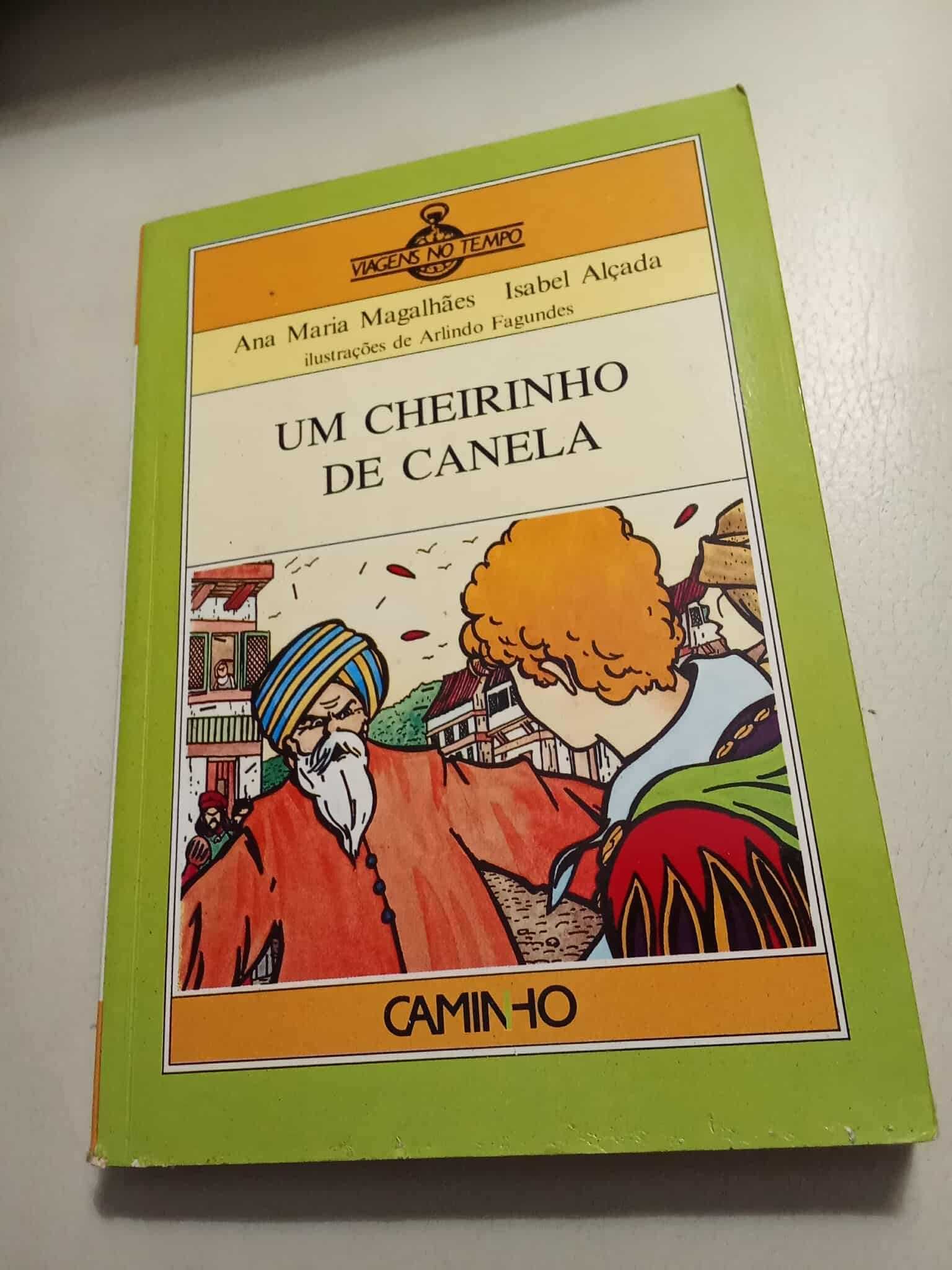 Livro Um cheirinho a canela