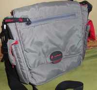 Bolsa pequena impermeável cinza /Gray waterproof small bag - PULL&BEAR