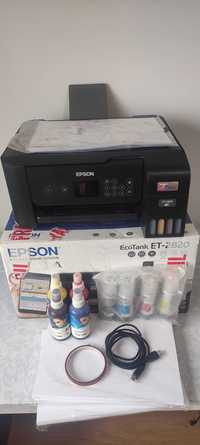 Impressora Eco Tank Epson ET-2820 com Tinta para Sublimação
