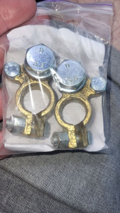 Клема латунь для аккумулятора