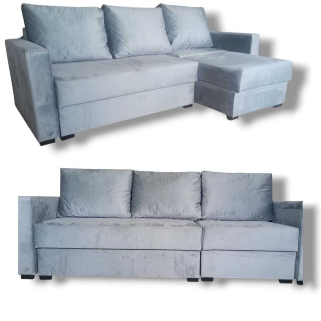 Sofa Kanapa Narożnik REWELACJA Sydney do spania z pojemnikami