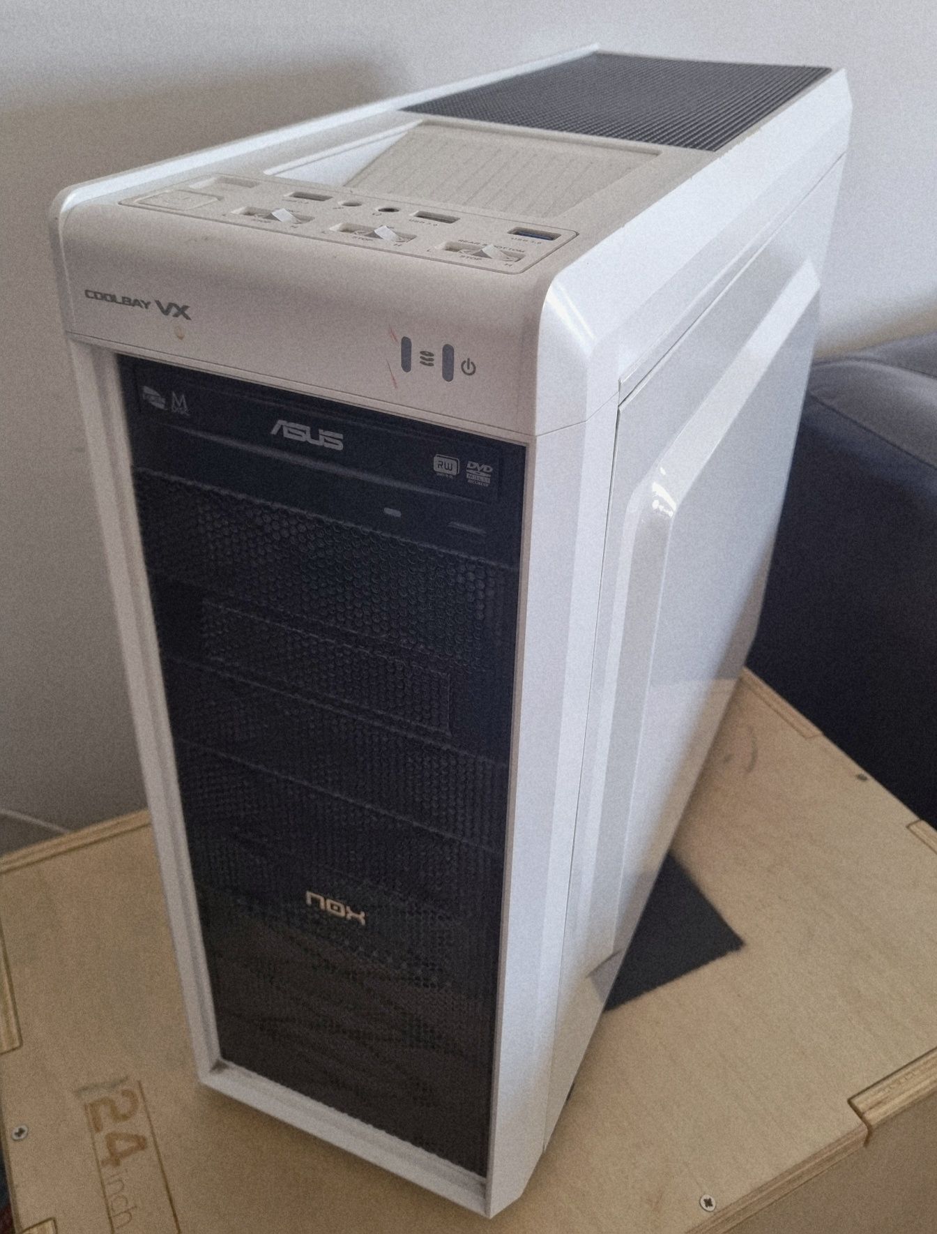 Computador desktop + Monitor Asus