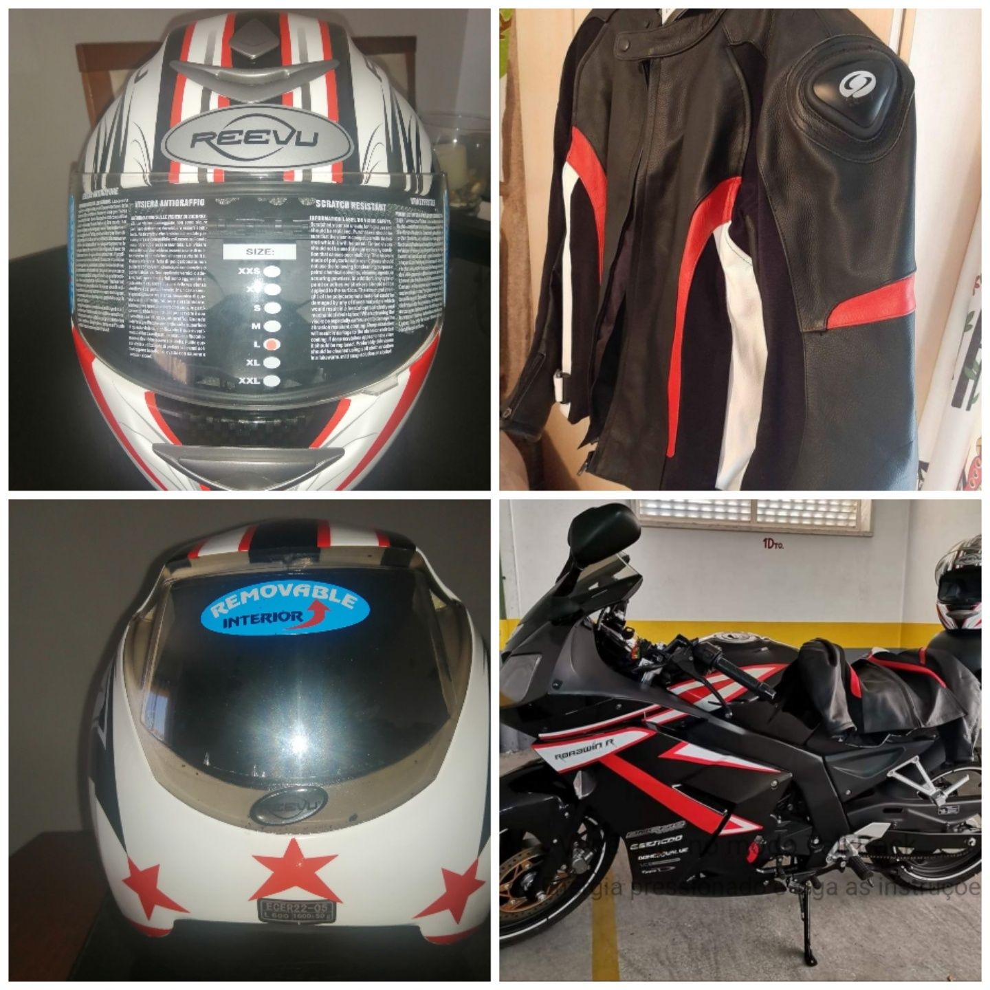 Roadwin 125R só 7500km mota como nova de garagem!!!