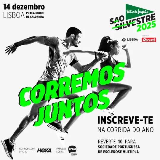 Dorsal corrida São silvestre corte inglês 10km