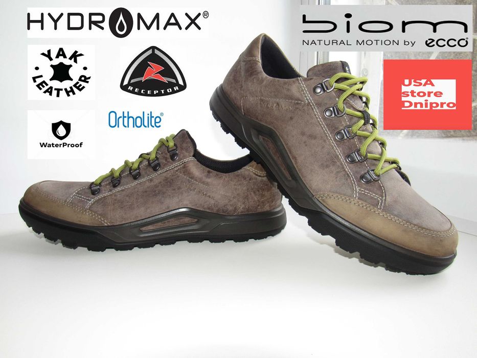 Мембранные полуботинки Ecco Street Terrain-M Hydromax Low 45 (29.5см)