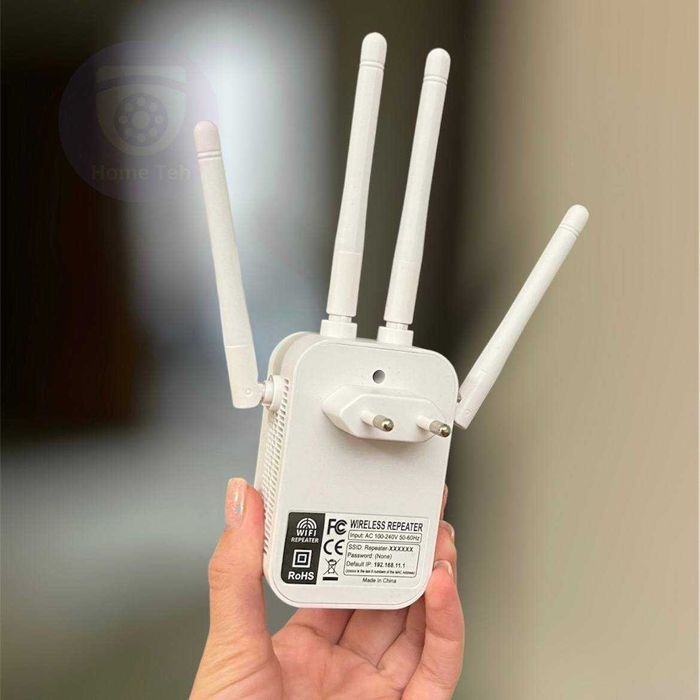 Підсилювач (репітер) WiFi 300 Мбіт/с дводіапазонний (2,4ГГц/5ГГц)