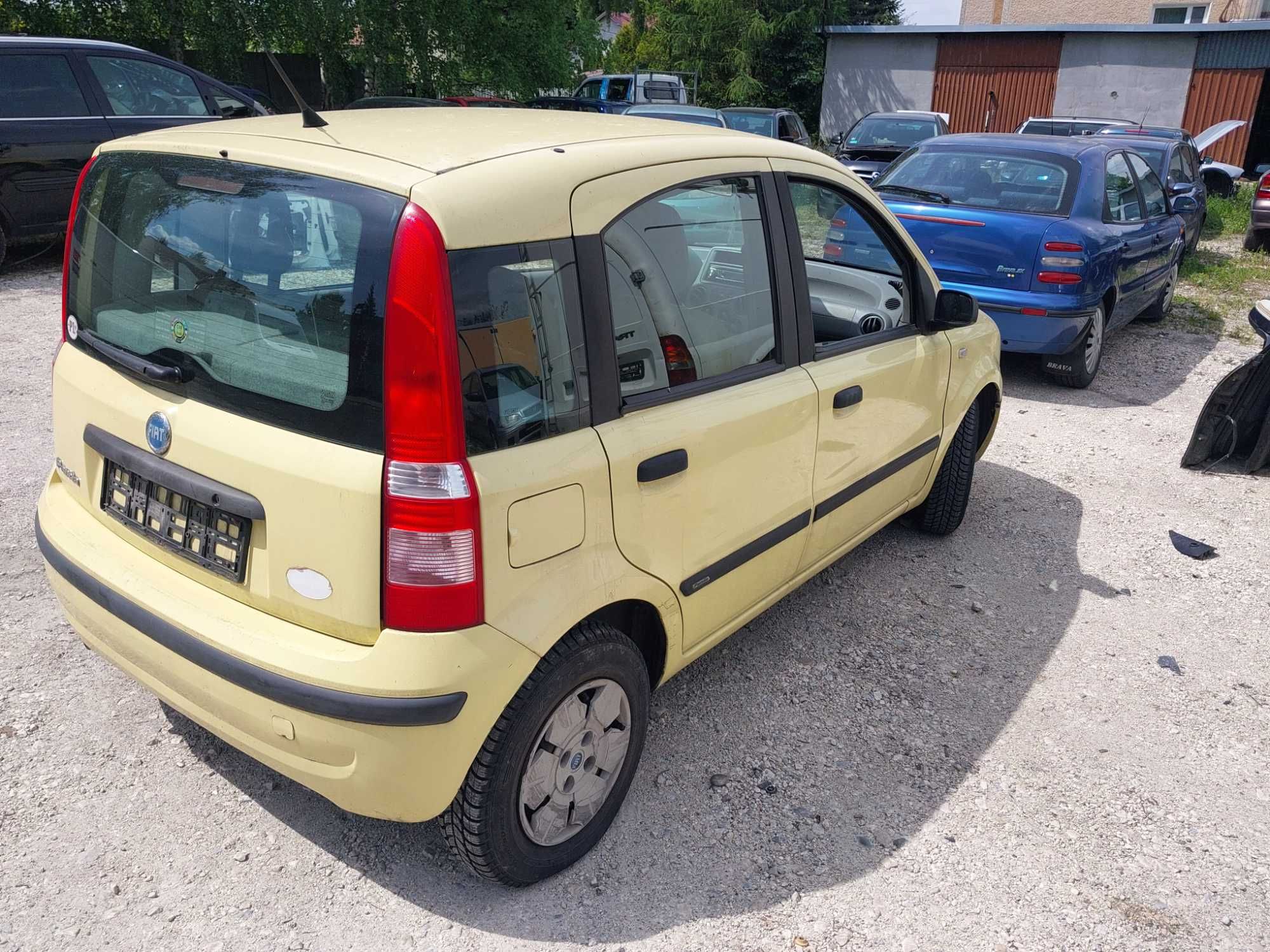 Drzwi prawe przednie fiat panda 2 2005r