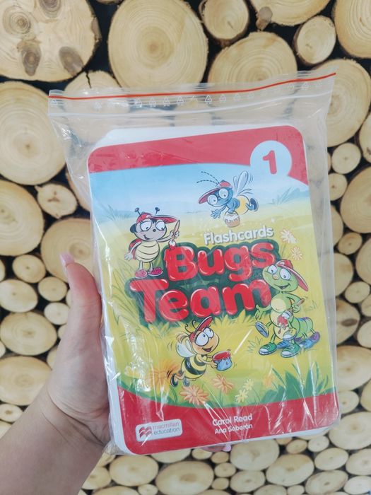 Nowe flashcards Bugs Team 1 karty Macmillan