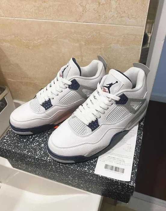 "Buty koszykówki "Jordan _4_Retro_Midnight Navy R.42