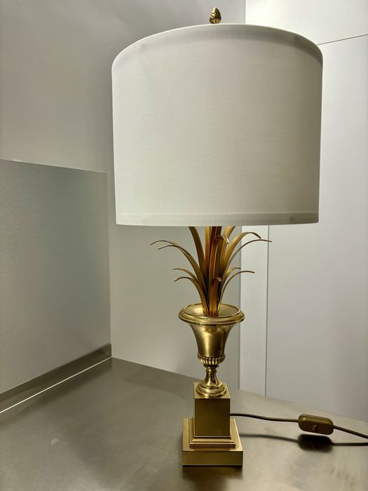 Ekskluzywna Lampa Boulanger Palm Pineapple z Maison Charles lata 60te