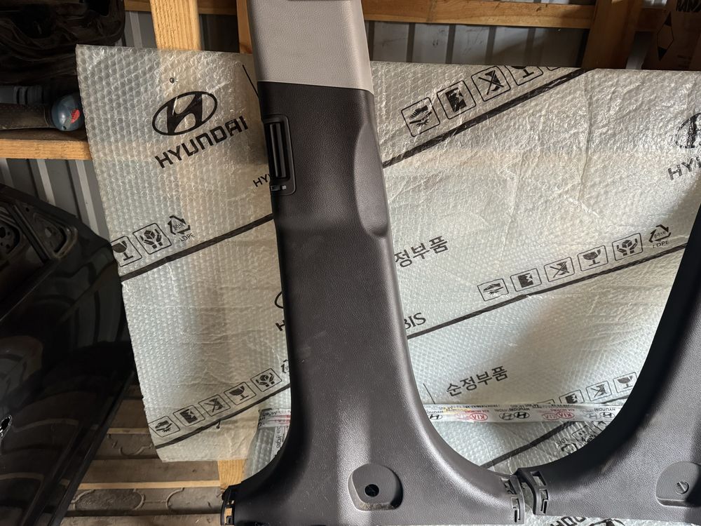 Пластик обшивки hyundai santa fe