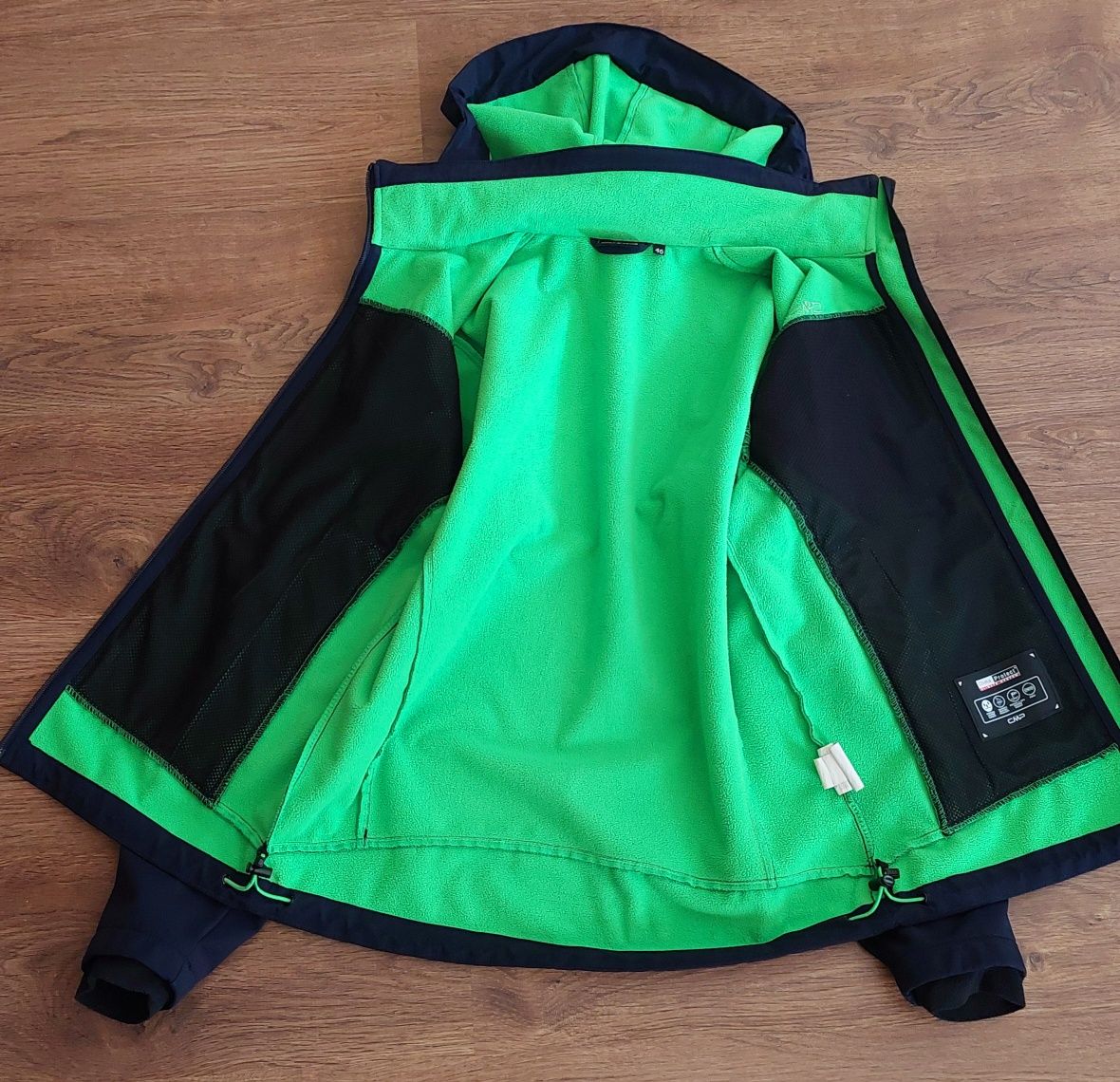158 CMP Kurtka Polar przeciwdeszczowa kaptur softshell  wiosenna