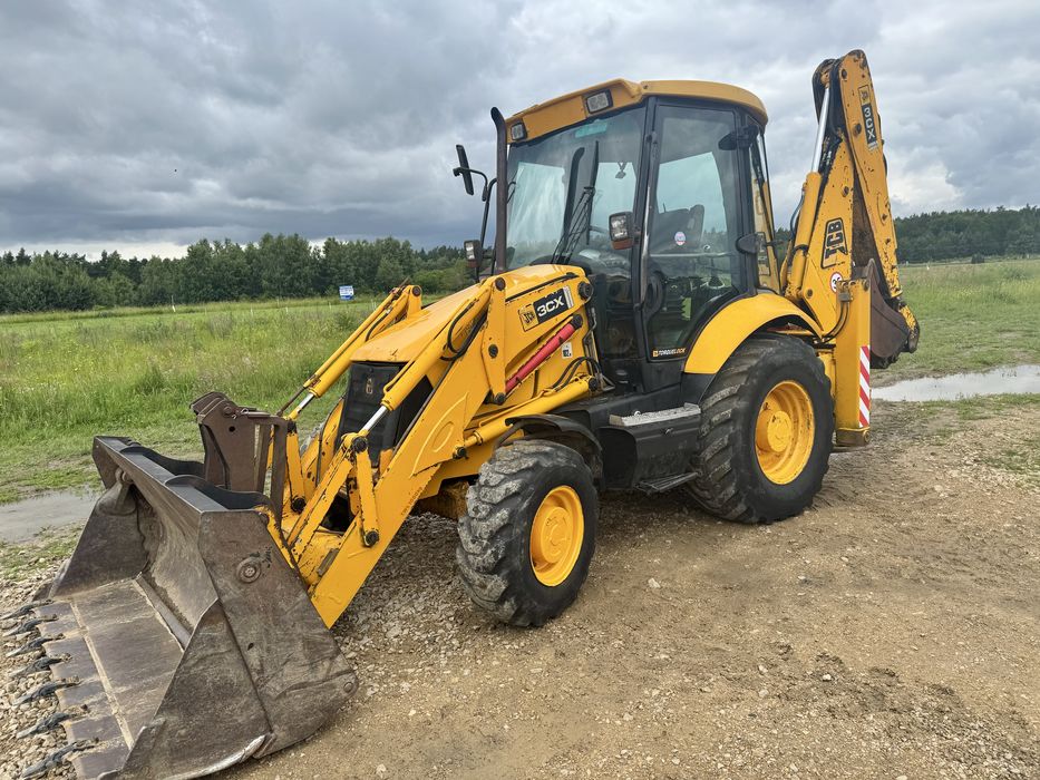 Jcb 3cx torqulock 5 biegow pelna opcja koparko ładowarka
