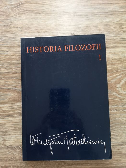 Historia Filozofii Władysław Tatarkiewicz Tom 1