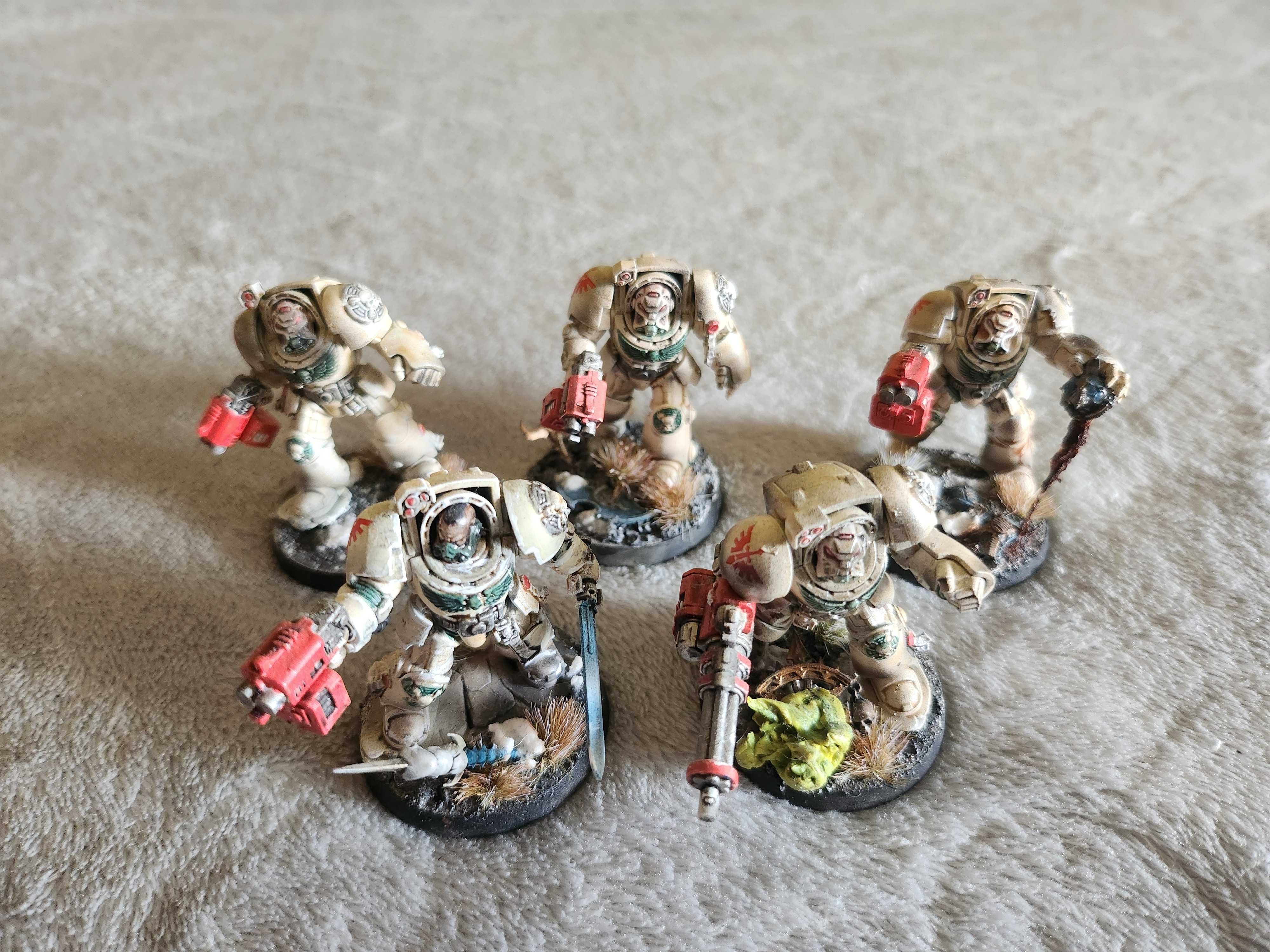 Warhammer 40k 5x dark angels deathwing terminators