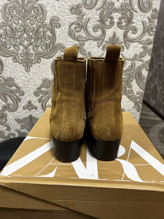 Черевики Zara шкіряні