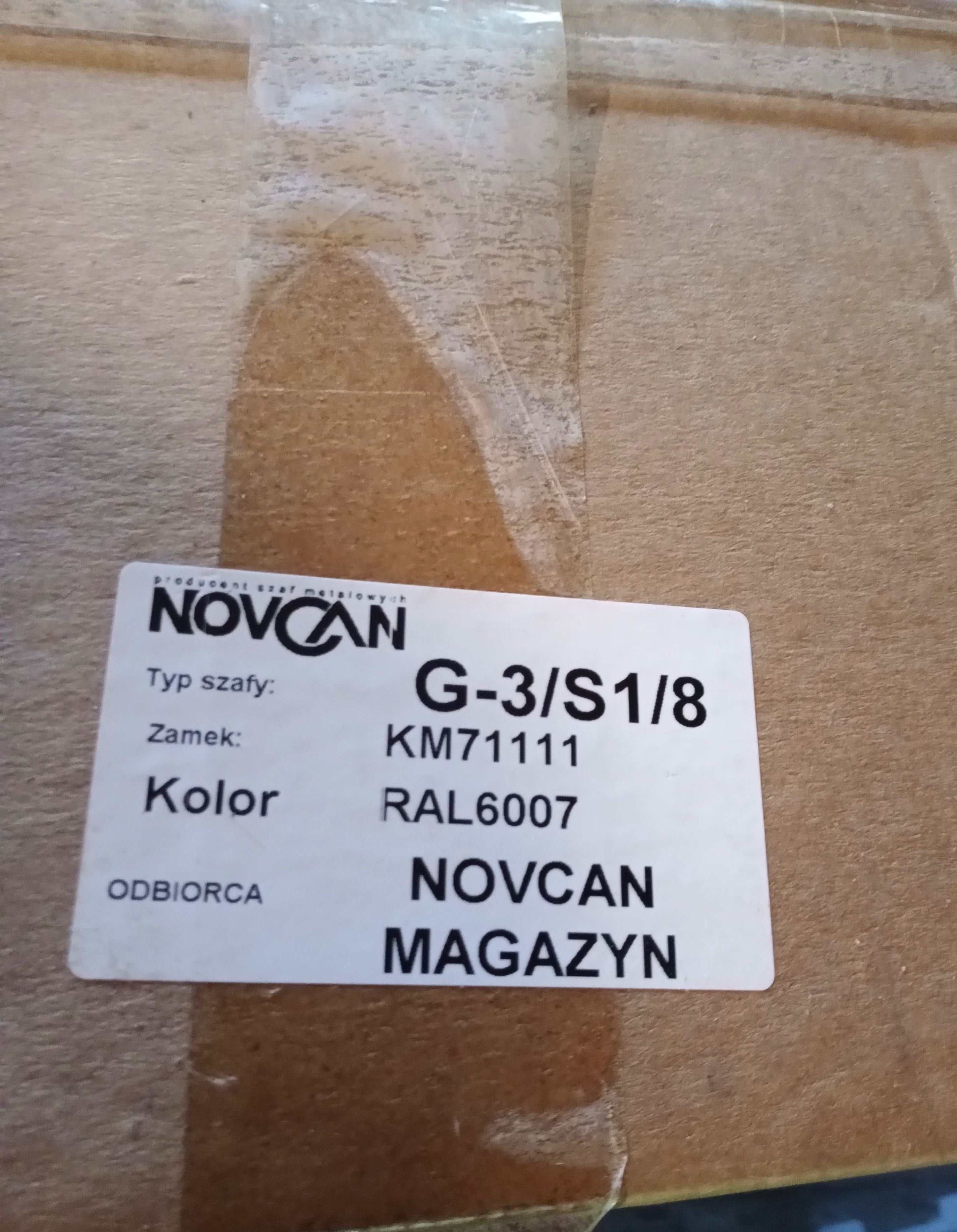 Szafa na broń S1 Novcan G-3/S1/8 Nowa