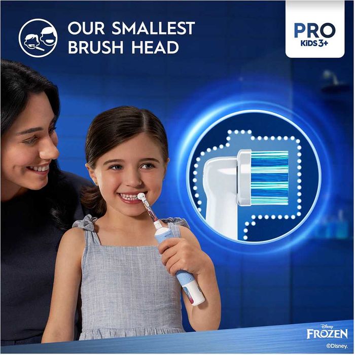 Дитячі змінні насадки зубної щітки Oral B PRO Kids  Frozen ОРИГІНАЛ
