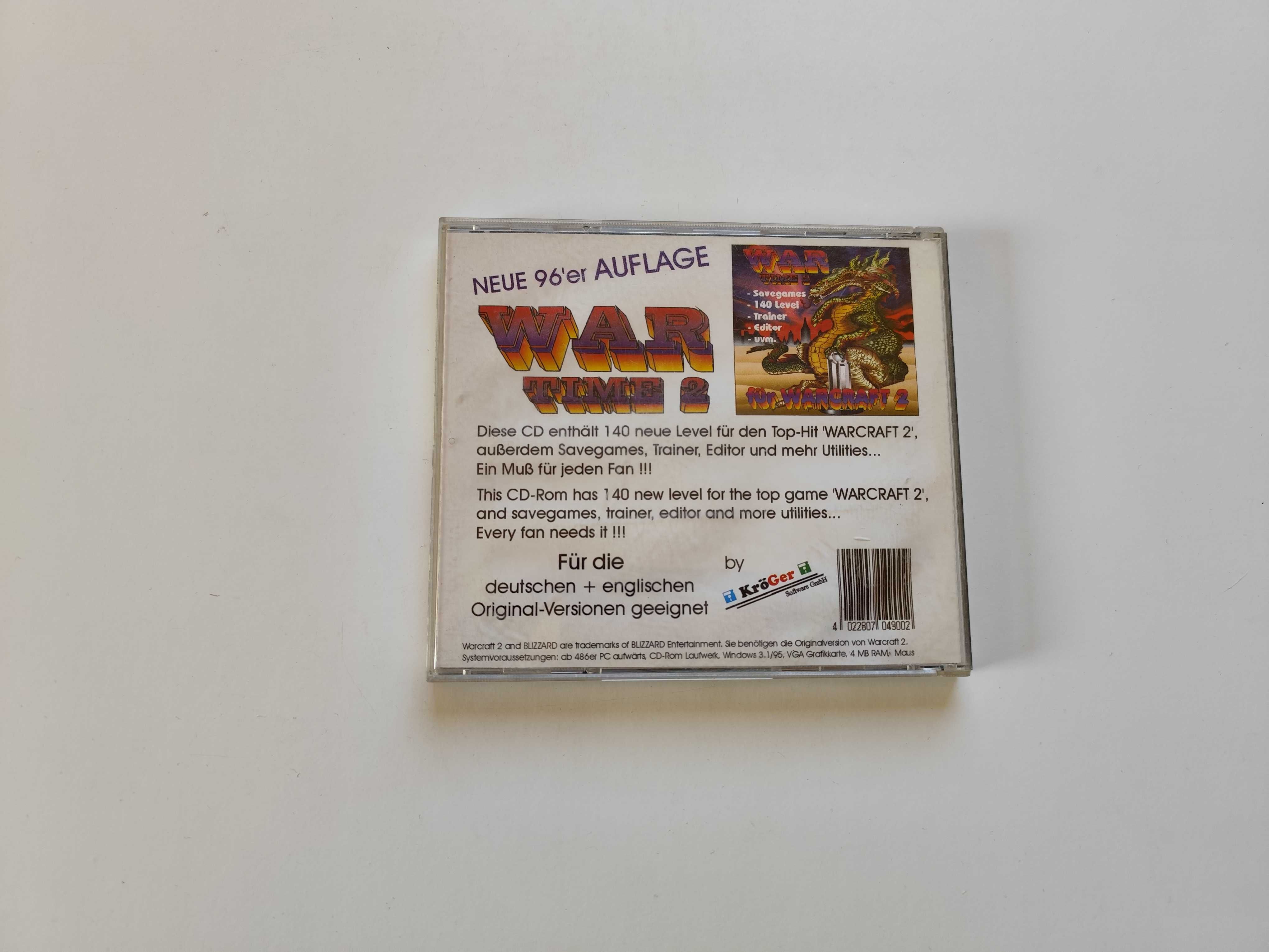 Gra Pc Warcraft 2 War Time 2 Dodatki 140 Nowych Poziomów