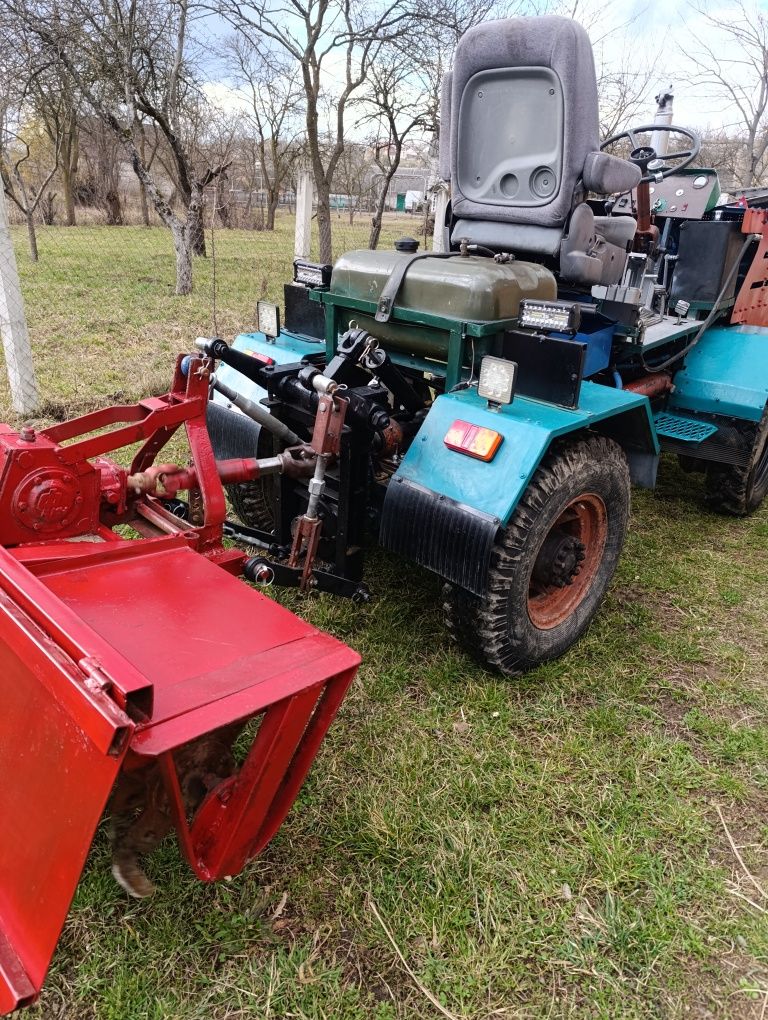 Саморобний трактор (мотор Т-40) повний привід