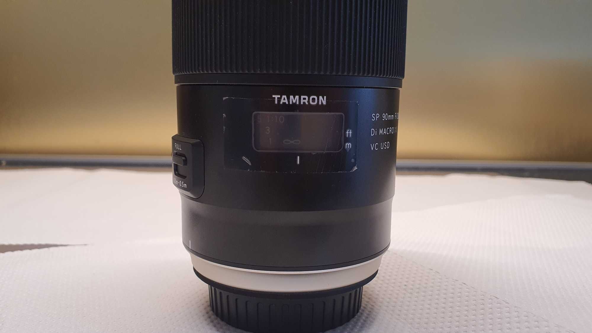 Tamron SP 90mm 2.8 Di Macro 1:1 VC USD for Canon