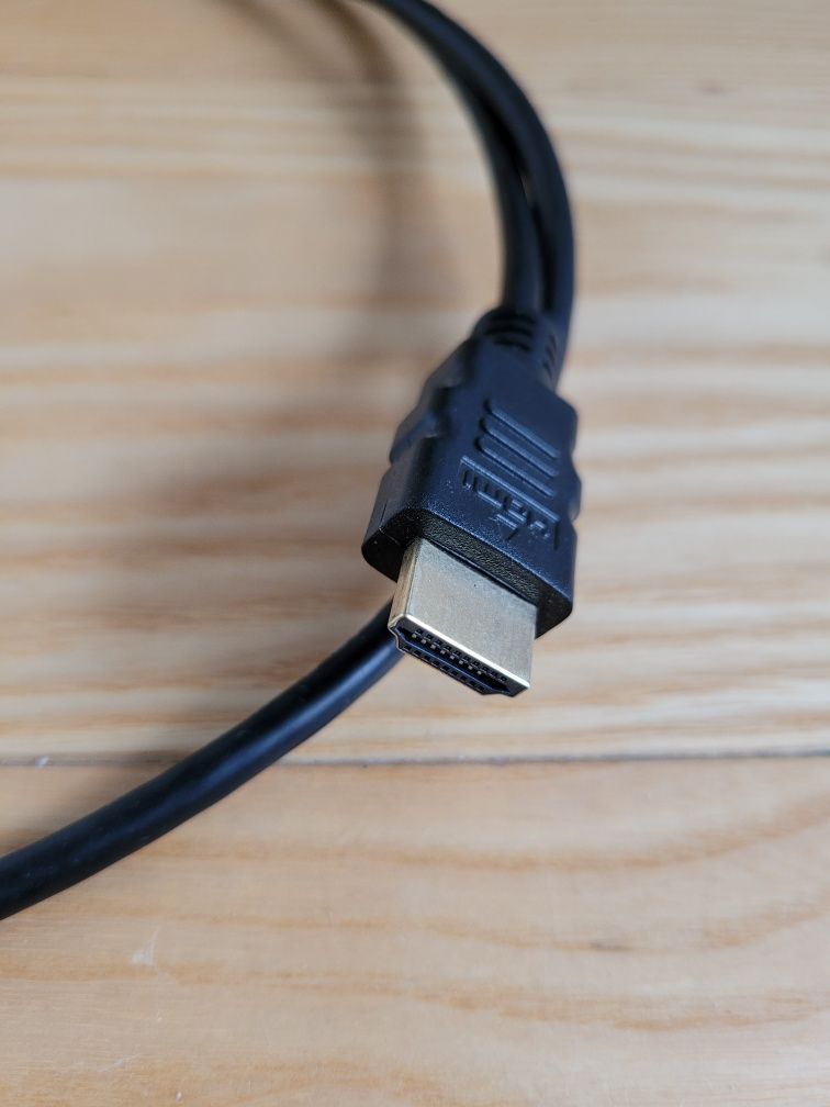 Kabel HDMI z with Ethernet 1.5 metra czarny proste końcówki