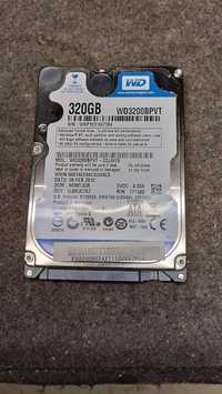 Жесткий диск Western Digital 320GB 5400rpm 8MB WD3200BPVT SATA, 2.5"