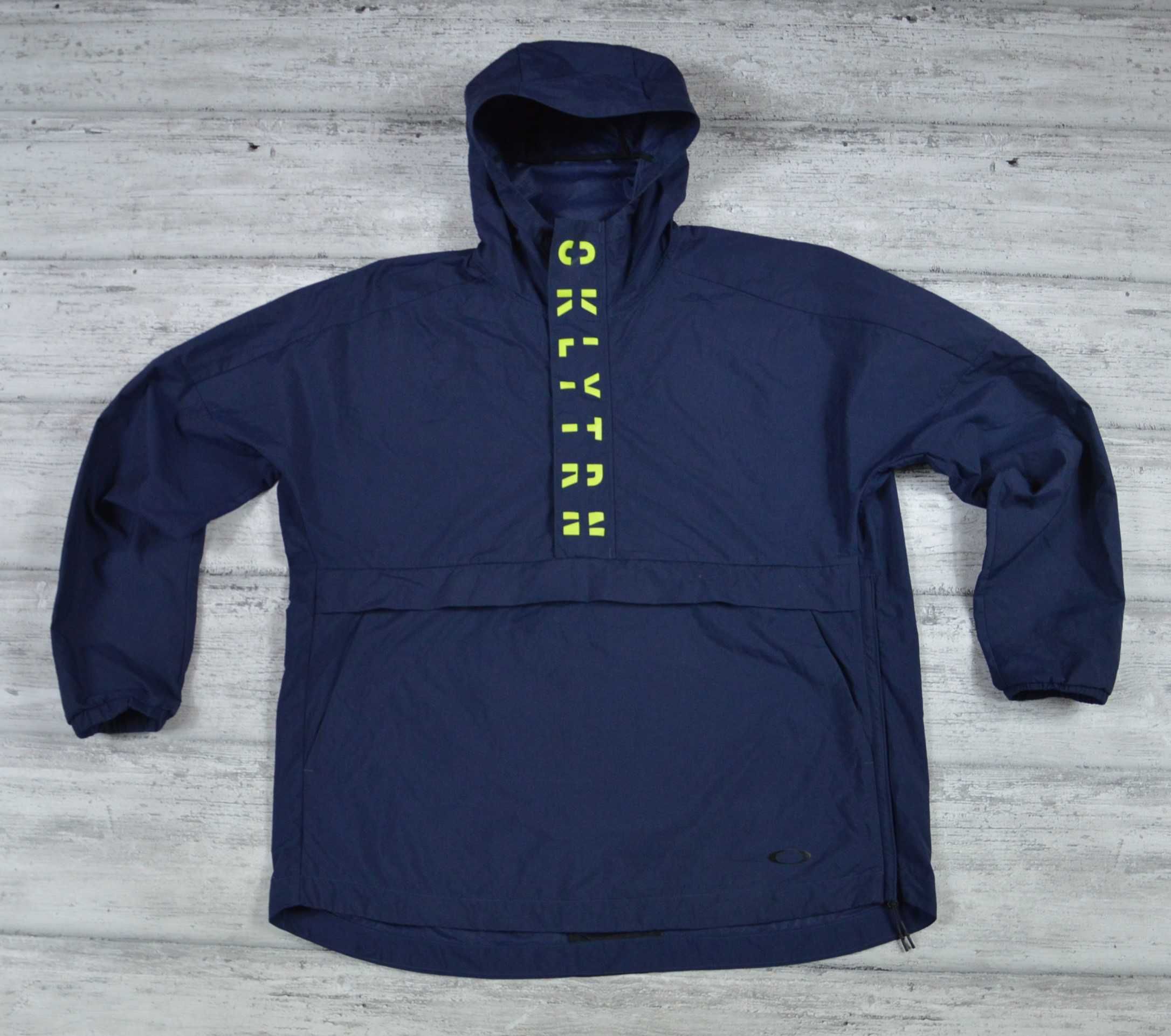 Oakley meska kurtka wiatrówka anorak z kapturem - L