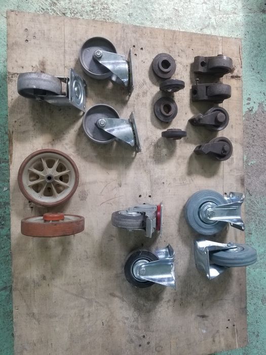 Колеса для разных целей: промышленные, бытовые, большие